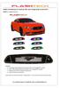 NAME: Ford Mustang GT ColorFuse DRL Color Change grille kit ( ) PART # : FO-MUGT-CFG-1517