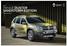 New. Renault DUSTER SANDSTORM EDITION The true SUV