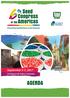 Seed Congress. Promoting Seed Business in the Americas. September 5-7, Cartagena de Indias, Colombia AGENDA
