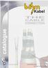 Kabel CONNECTION. A partnership to your advantage.