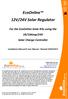 EcoOnline 12V/24V Solar Regulator