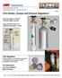 LOWE Industries. CO2 bottles, Clamps and Pressure Regulators