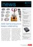 news ABB Semiconductors keeps celebrating Highlights ABB Semiconductors December 2013 Page 2 Editorial Review and outlook by Jürgen Bernauer