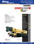 GMK6350. product guide. contents. features. All Terrain Crane. Features ft. ( m) 5-section full power MEGAFORM boom.