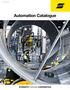 FIRST EDITION. Mechanized & Orbital TIG. Automation Catalogue STRENGTH THROUGH COOPERATION
