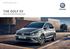 THE GOLF SV PRICE AND SPECIFICATION GUIDE