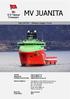 MV JUANITA. Salt 100 PSV - Platform Supply Vessel. Ugland Supplier AS OFFICE ADDRESS: