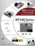 RP100 Series. 2.4GHZ Extended Range. 32-bit Microprocessor. Radio Receiver Model: RP100 / RP / 10 Digital Output