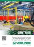 GANTRIES. Range of gantries with manual or motorized motion on floor for loads from 250 to 6,300 kg.  Ref : GB