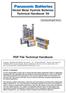 Nickel Metal Hydride Batteries Technical Handbook 99