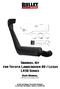 Snorkel Kit for Toyota Landcruiser 80 / Lexus L450 Series