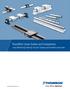 RoundRail Linear Guides and Components