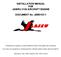 INSTALLATION MANUAL FOR JABIRU 5100 AIRCRAFT ENGINE. DOCUMENT No. JEM5103-1