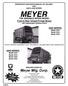 OPERATOR S AND PARTS MANUAL NO. PB-2WAY FOR 3200 & 4200 SERIES MEYER
