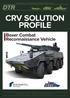 CRV SOLUTION PROFILE Boxer Combat Reconnaissance Vehicle