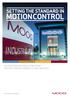 AN OVERVIEW OF MOOG'S PRECISION MOTION CONTROL PRODUCTS AND SERVICES WHAT MOVES YOUR WORLD