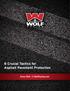 8 Crucial Tactics for Asphalt Pavement Protection. Since 1941 // WolfPaving.com