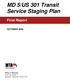MD 5/US 301 Transit Service Staging Plan