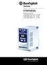 SYNTHESIS. Operations Manual single phase 115 V kw single phase 230 V kw three phase 400 V kw