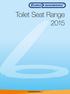 Toilet Seat Range 2015