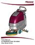 Parts Manual E17/E20/H20 Floor Scrubber Disc Brush Drive