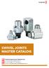 SWIVEL JOINTS MASTER CATALOG FLUID-TEC. Fluid-Tec Engineering & Trading Pte Ltd
