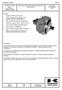 Fixed Displacement Radial Piston Hydraulic Motor Staffa, Series B