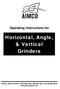 Horizontal, Angle, & Vertical Grinders