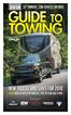 35 TH ANNUAL TOW-VEHICLE RATINGS. A Supplement to NEW TRUCKS AND SUVS FOR 2018 PLUS: HOW TO HITCH UP AND GO TIPS TO TOW LIKE A PRO SPONSORED BY
