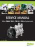 SERVICE MANUAL. Valeo TM08, TM13, TM15 & TM16 Compressors. Copyright 2013 Valeo Japan CO., LTD. All rights reserved.