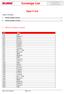 Coverage List. Opel V Vehicle models covered. Table of Contents. 1 Vehicle models covered Vehicle systems covered...
