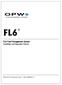 FL6. FL6 Fuel Management System Installation and Operation Manual OPW Fuel Management Systems Manual Rev. F1