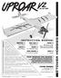 INSTRUCTION MANUAL .46 EP ARF TOWER HOBBIES WING AREA WINGSPAN POWER LENGTH WEIGHT WING LOADING RADIO