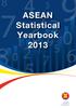 ASEAN Statistical Yearbook 2013