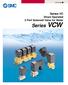 Series VC Direct Operated 2 Port Solenoid Valve for Water Series VCW