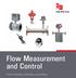 Badger Meter Europa. Flow Measurement and Control. Flow metering, batching, controlling