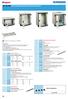 19 XL VDI wall mounting cabinets and accessories