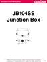 JB104SS Junction Box