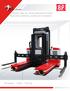 US Import & Distribution. Electric Man Up - Multi-directional Forklift High tech solutions, quality and innovation.