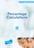 Percentage Calculations