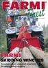 Made in Finland SKIDDING WINCHES. The complete forest cable winch programme for rational timber harvesting