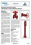 Resilient-Seated Gate Valves with Vertical or Cross Wall Post Indicator