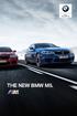 THE NEW BMW M5. Sheer Driving Pleasure