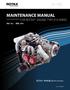 MAINTENANCE MANUAL FOR ROTAX ENGINE TYPE 914 SERIES ROTAX 914 UL 3 WITH OPTIONS (LINE MAINTENANCE) part no.: