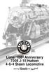 Lionel 100 TH Anniversary 700E J-1E Hudson Steam Locomotive