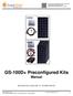 GS-100D+ Preconfigured Kits Manual