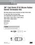 3M Cold Shrink QT-III Silicone Rubber Skirted Termination Kits