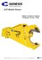 GXP Mobile Shears. Safety & Operator s Manual All Models: XP