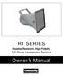 R1 SERIES. Weather-Resistant, High-Fidelity, Full-Range Loudspeaker Systems. Owner's Manual