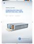 GENERAL ELECTRIC CONCEALED CHILLED WATER FAN COIL UNITS